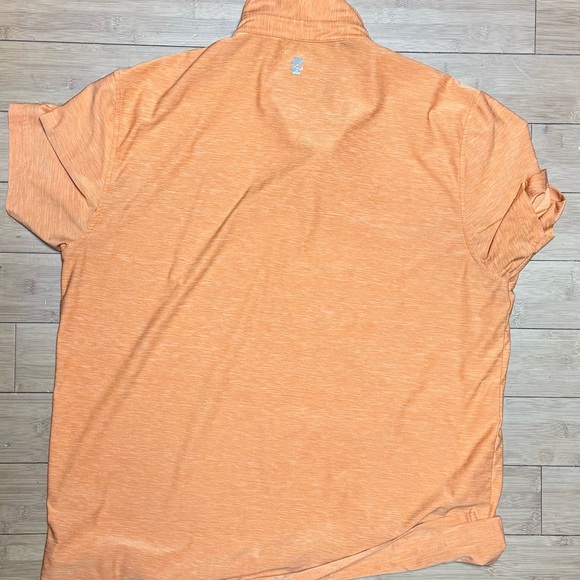 Orange IZOD Polo Golf Shirt - Picture 2 of 2